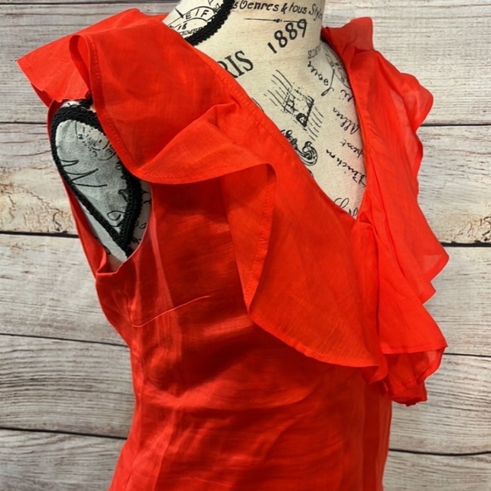 Boden Ruffle top - Picture 3 of 5